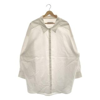 MIRKO BERTOLA / ミルコベルトラ | 2021SS | IENA 別注 BIGシャツ | F | ホワイト | レディース(シャツ/ブラウス(長袖/七分))