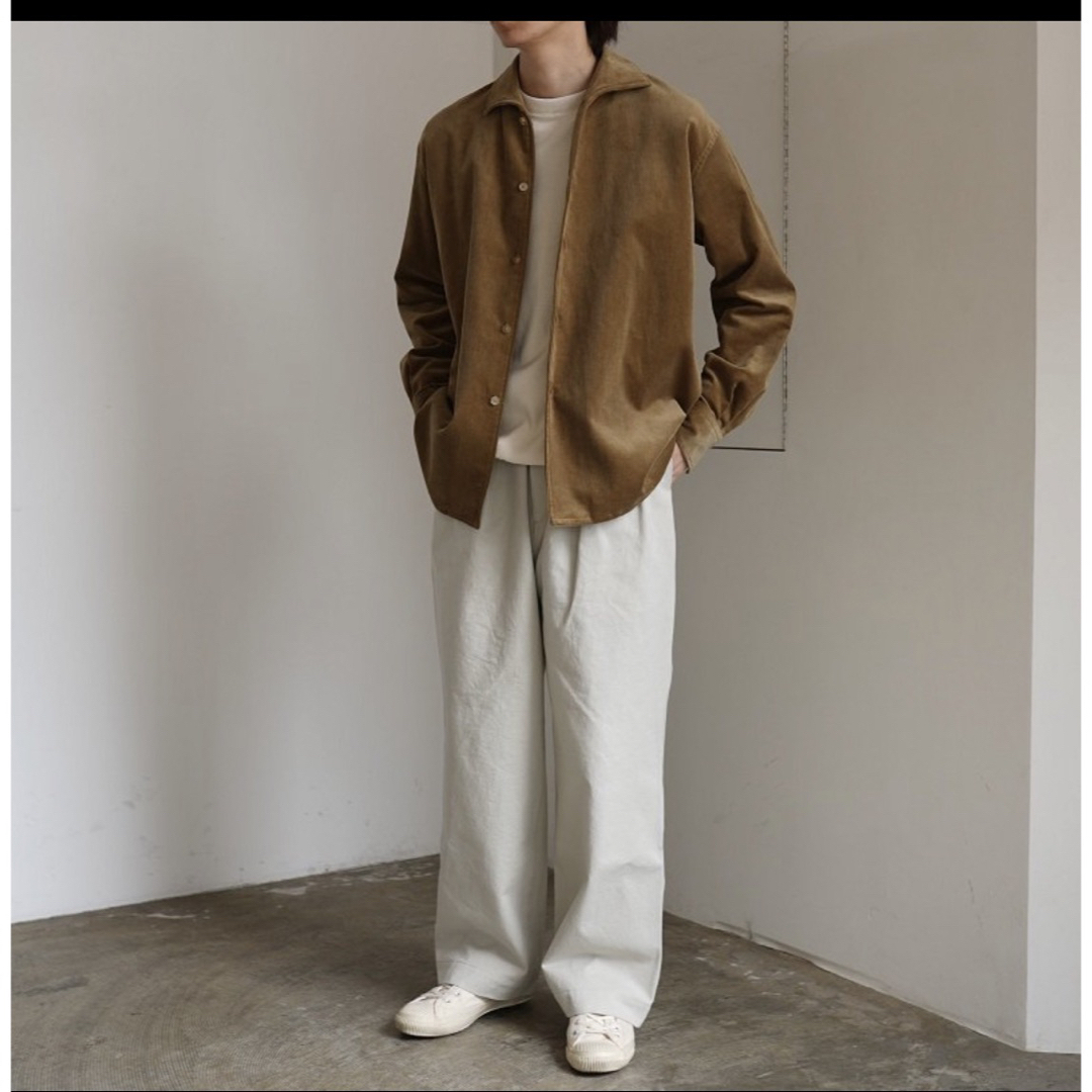 auralee finx light corduroy shirts オーラリー