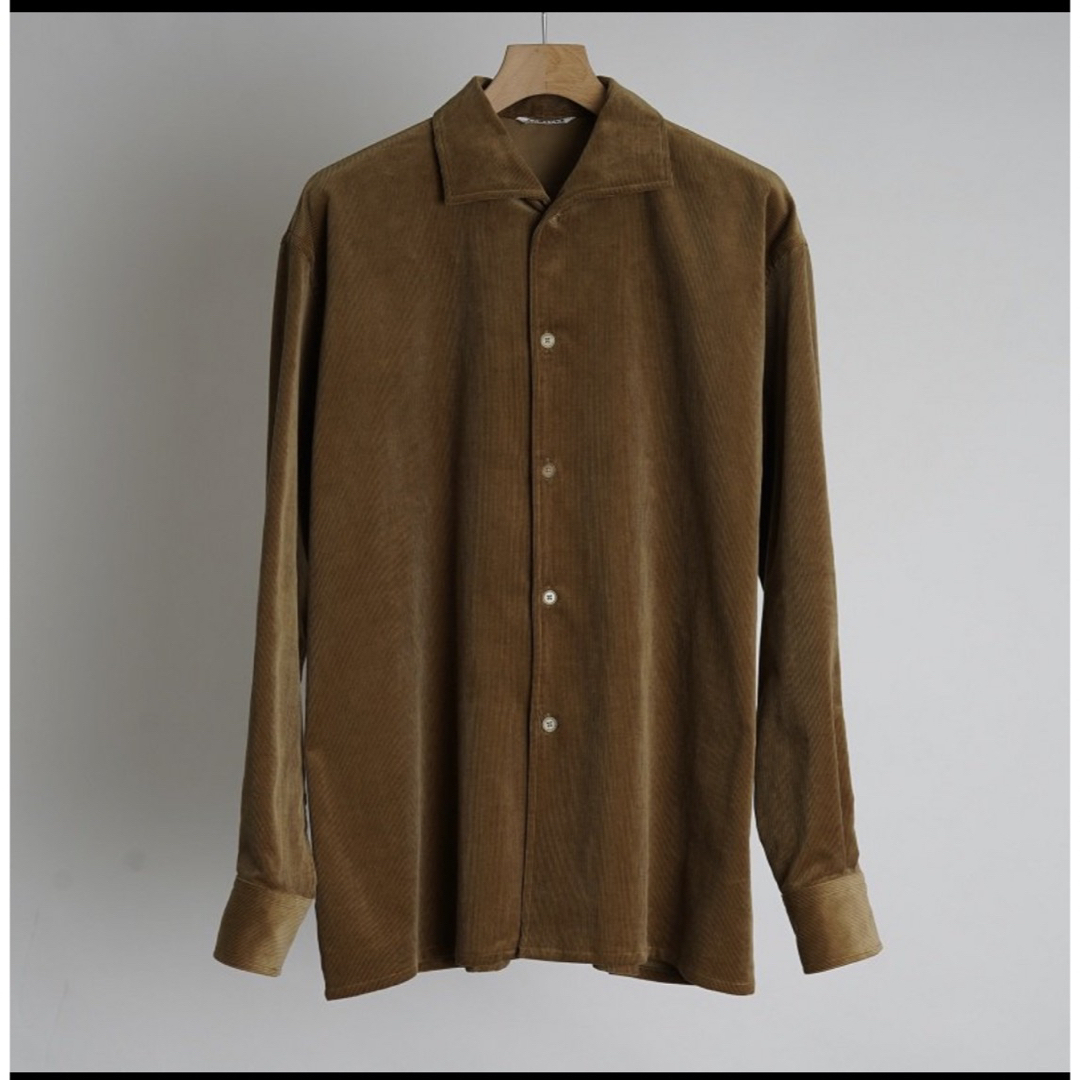 auralee finx light corduroy shirts オーラリー