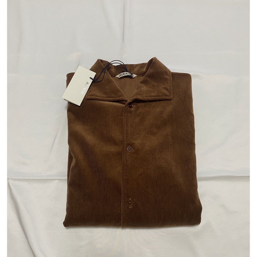 AURALEE(オーラリー)のauralee finx light corduroy shirts オーラリー メンズのトップス(シャツ)の商品写真