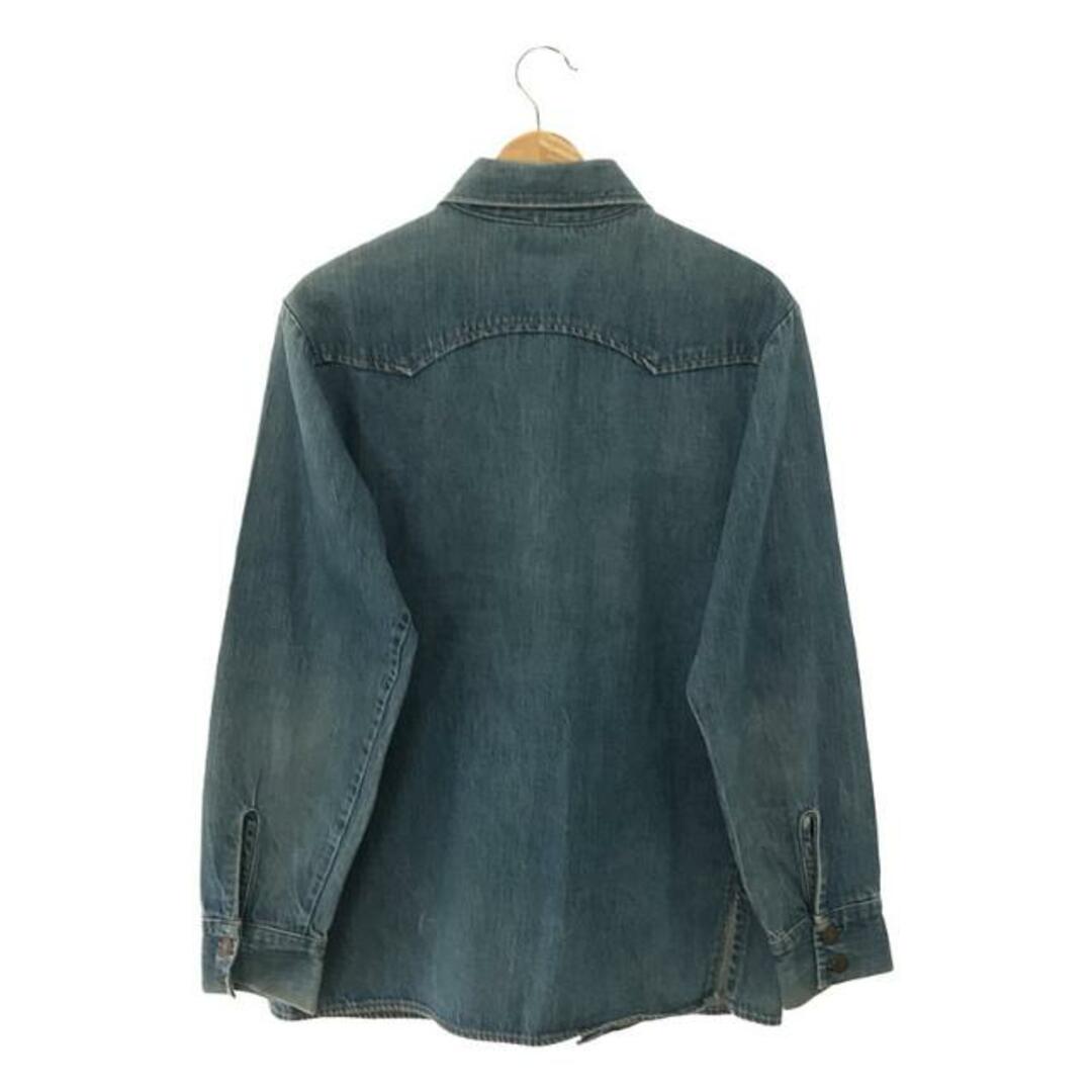 Levi's(リーバイス)のLevi's / リーバイス | 70s VINTAGE ウエスタン デニムシャツジャケット | M | インディゴ | メンズ メンズのトップス(Tシャツ/カットソー(七分/長袖))の商品写真