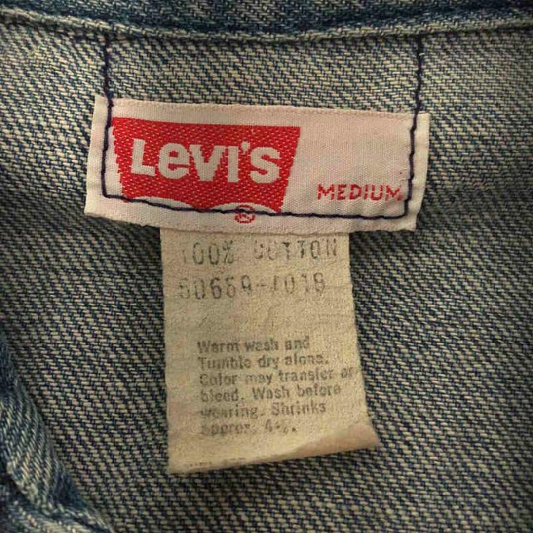 Levi's(リーバイス)のLevi's / リーバイス | 70s VINTAGE ウエスタン デニムシャツジャケット | M | インディゴ | メンズ メンズのトップス(Tシャツ/カットソー(七分/長袖))の商品写真