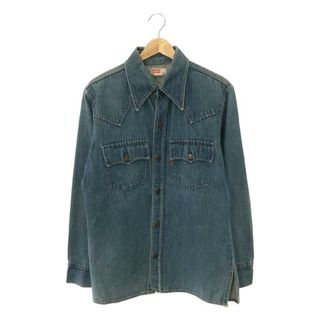 リーバイス(Levi's)のLevi's / リーバイス | 70s VINTAGE ウエスタン デニムシャツジャケット | M | インディゴ | メンズ(Tシャツ/カットソー(七分/長袖))