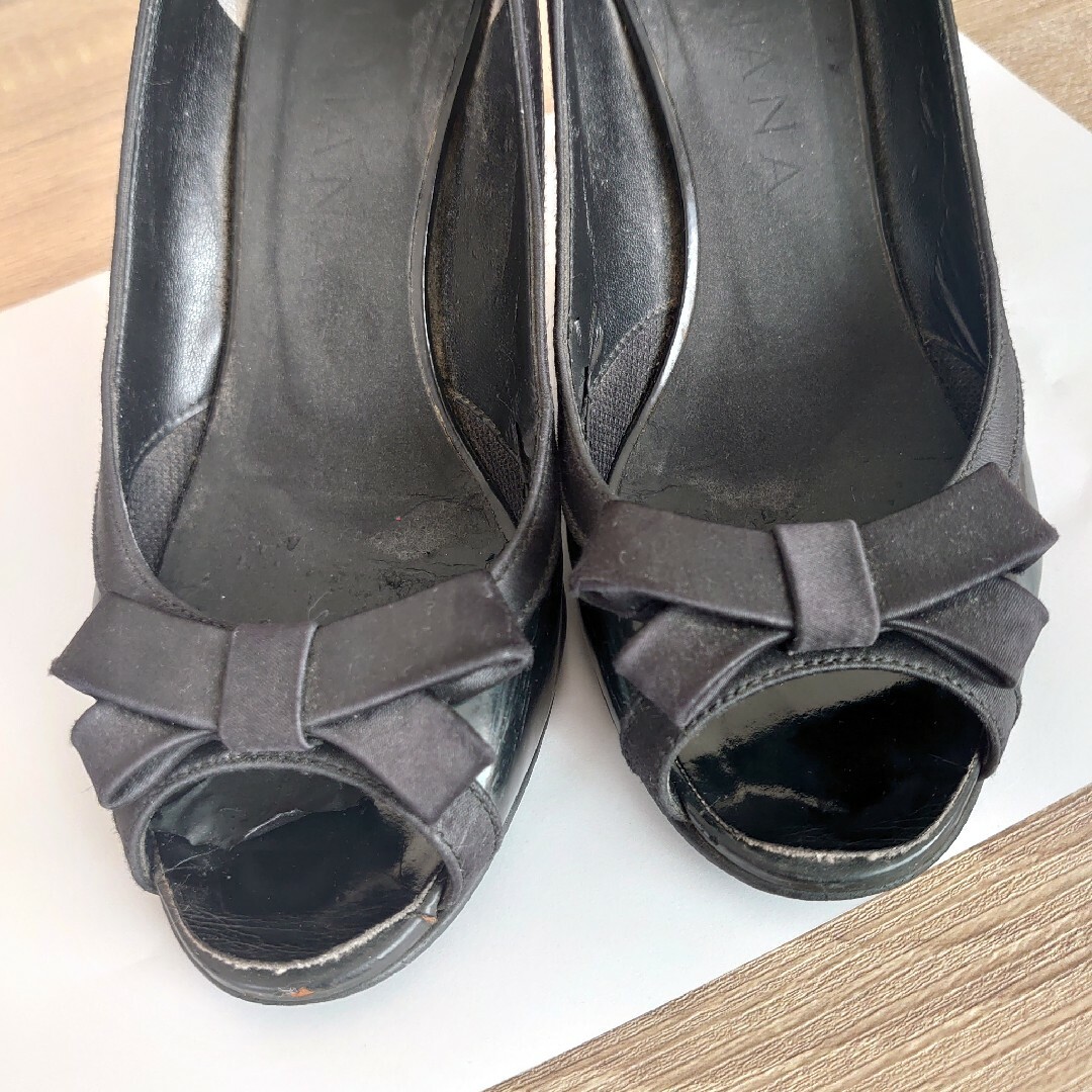 ダイアナ　DIANA　パンプス　リボン レディースの靴/シューズ(ハイヒール/パンプス)の商品写真