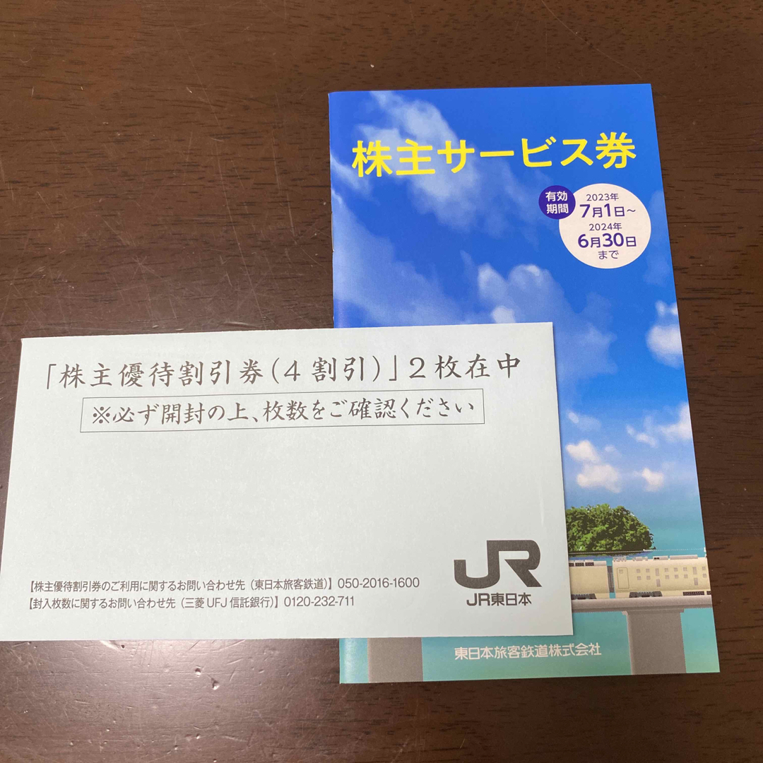 鉄道乗車券東日本旅客鉄道　株主優待