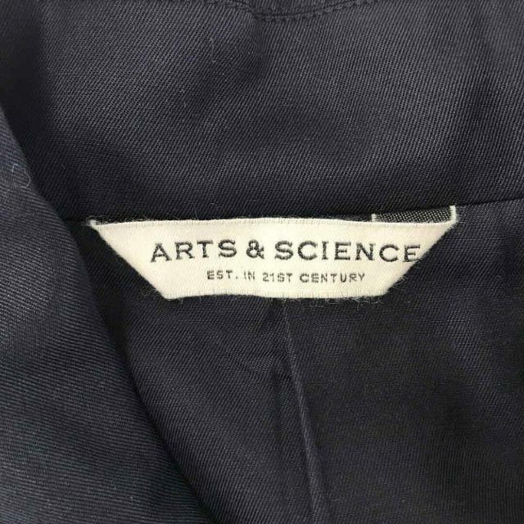 ARTS&SCIENCE(アーツアンドサイエンス)の【美品】  ARTS&SCIENCE / アーツアンドサイエンス | Utility driving jacket / シルク ウール ユーティリティ ドライビングジャケット | 2 | ネイビー | メンズ メンズのジャケット/アウター(その他)の商品写真