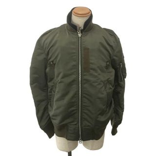 サカイ(sacai)の【新品】  sacai / サカイ | Pre Ma-1 Blouson / テーラード ドッキング ミリタリー ボンバージャケット ブルゾン | 2 | khaki | メンズ(その他)