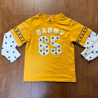 ダディオーダディー(daddy oh daddy)の限定値下げ■ダディオダディ■重ね着風 長袖Tシャツ ロンT■サイズ120(Tシャツ/カットソー)