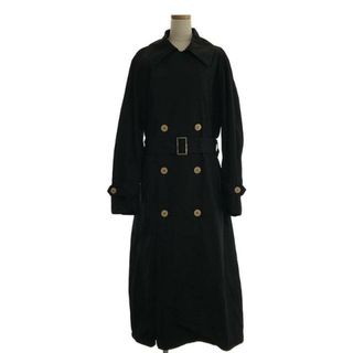 エディフィス(EDIFICE)の【美品】  EDIFICE / エディフィス | 2023SS | HUM VENT ALGA TRENCH COAT トレンチコート | 2 | ブラック | メンズ(その他)