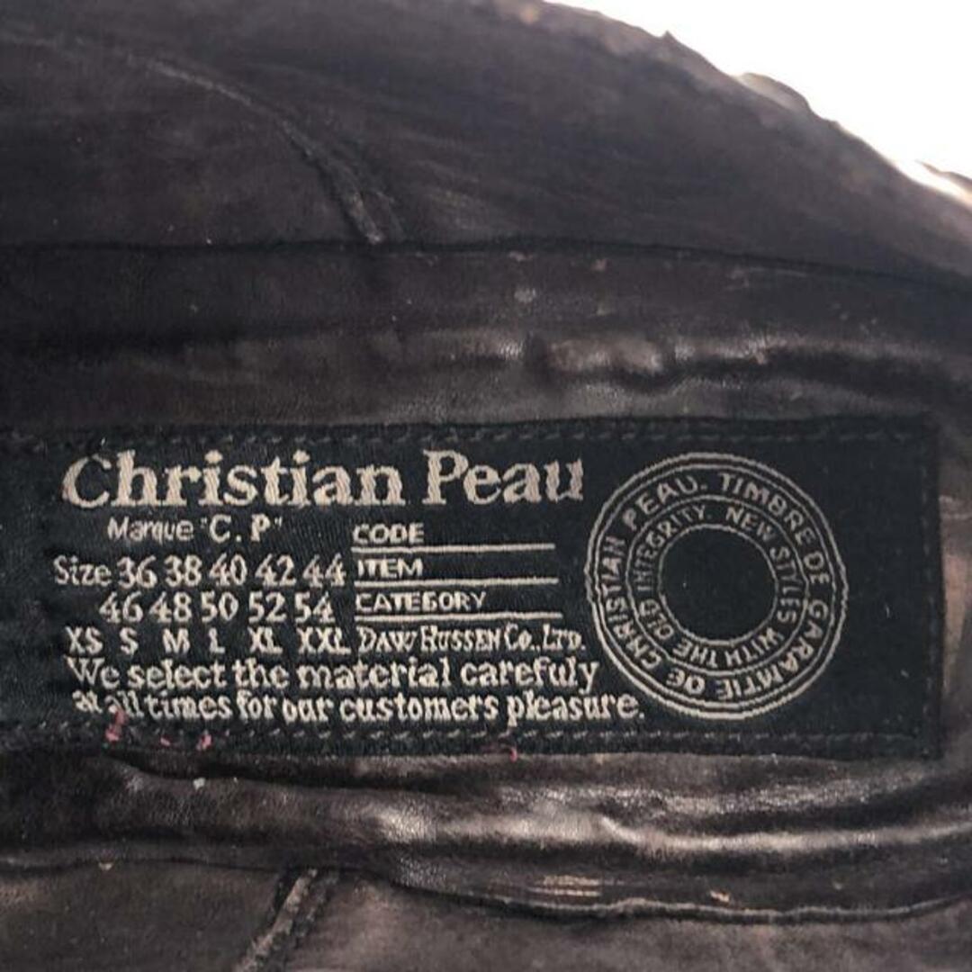 CHRISTIAN PEAU(クリスチャンポー)の【美品】  christian peau / クリスチャンポー | Python Leather / パイソンレザー ドレスシューズ 革靴 | 42 | gold | メンズ メンズの靴/シューズ(ドレス/ビジネス)の商品写真