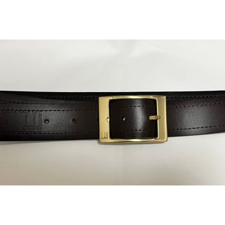 ダンヒル(Dunhill)の【美品】dunhill   ダンヒル　ベルト　ダークブラウン(ベルト)