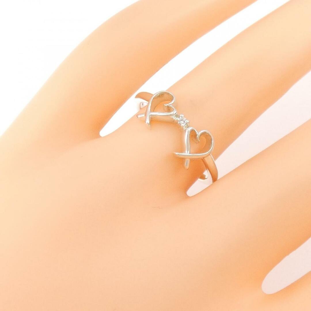 Tiffany & Co.(ティファニー)のティファニー ハート ダイヤモンド リング レディースのアクセサリー(リング(指輪))の商品写真