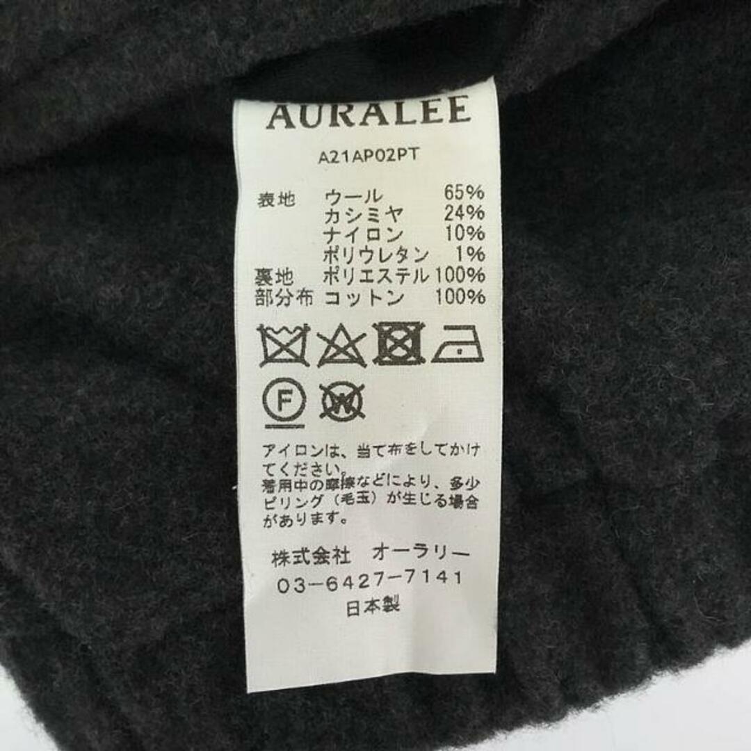 AURALEE オーラリー スラックス 5(L位) 紺春夏ポケット