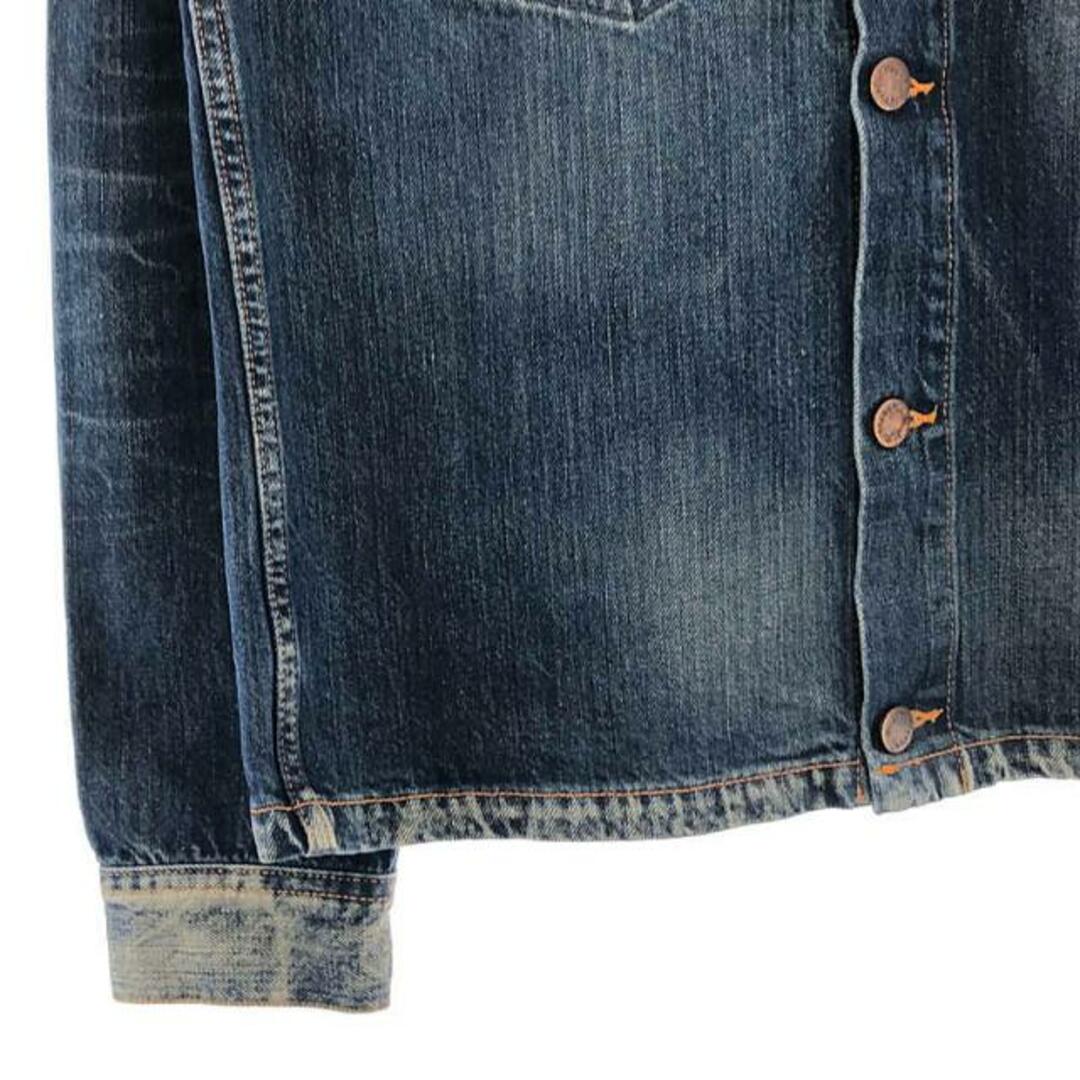 Nudie Jeans(ヌーディジーンズ)のNudie Jeans / ヌーディージーンズ | RONNY ロニー ヴィンテージ加工 デニムジャケット | M | インディゴ | メンズ メンズのジャケット/アウター(その他)の商品写真