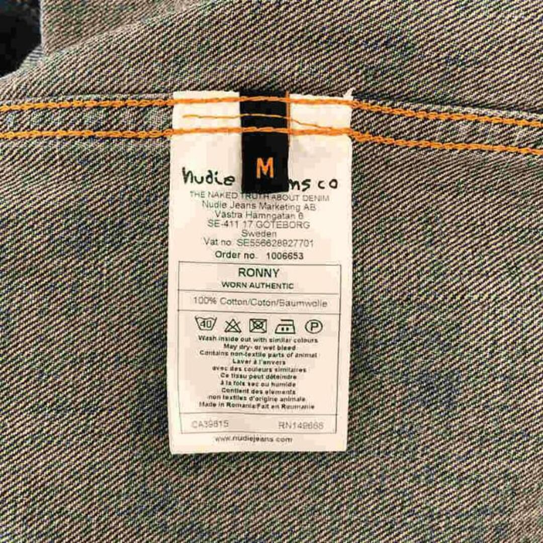 Nudie Jeans(ヌーディジーンズ)のNudie Jeans / ヌーディージーンズ | RONNY ロニー ヴィンテージ加工 デニムジャケット | M | インディゴ | メンズ メンズのジャケット/アウター(その他)の商品写真