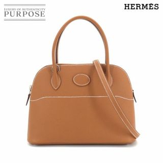 エルメス(Hermes)の新品 未使用 エルメス HERMES ボリード 27 2way ハンド ショルダー バッグ エプソン ゴールド U刻印 シルバー 金具 VLP 90212101(ハンドバッグ)