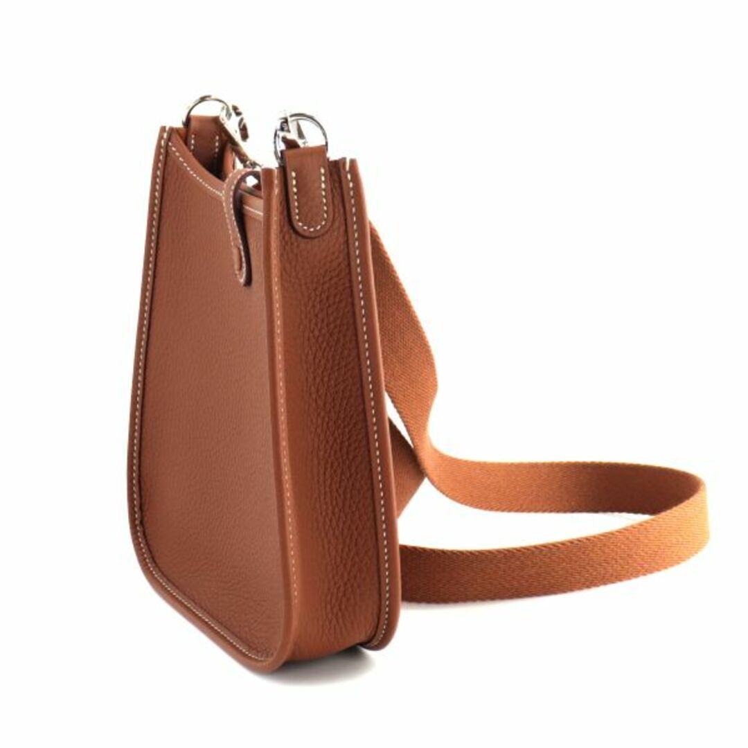 未使用 展示品 エルメス HERMES エブリン TPM ショルダー バッグ トリヨンクレマンス ブラック シルバー 金具 U刻印 VLP 90204753