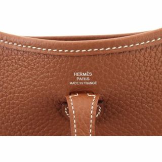 未使用 展示品 エルメス HERMES エブリン TPM ショルダー バッグ トリヨンクレマンス ブラック シルバー 金具 U刻印 VLP 90204753