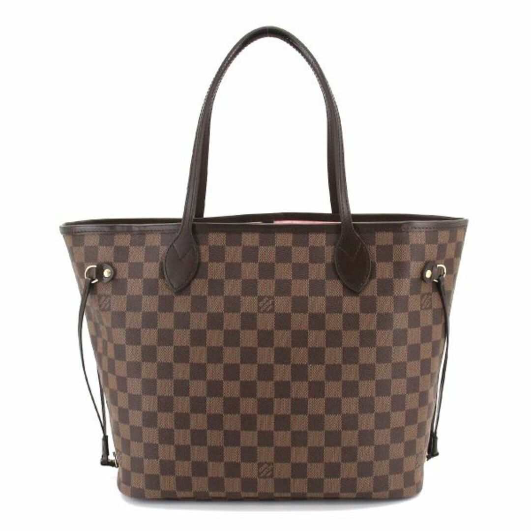 未使用 展示品 ルイ ヴィトン LOUIS VUITTON ダミエ ネヴァーフル MM トート バッグ エベヌ ローズバレリーヌ N41603 RFID VLP 90212255