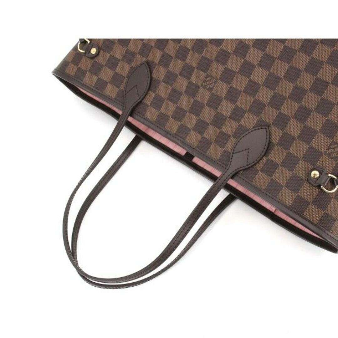 未使用 展示品 ルイ ヴィトン LOUIS VUITTON ダミエ ネヴァーフル MM トート バッグ エベヌ ローズバレリーヌ N41603  RFID VLP 90212255