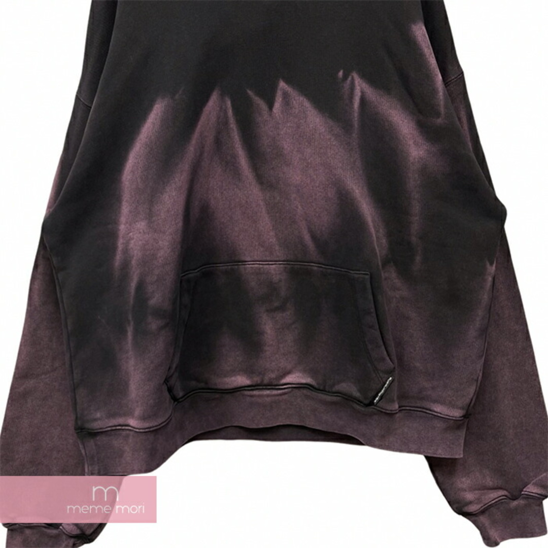 Alexander Wang(アレキサンダーワン)のAlexander Wang Tie Dye Hoodie アレキサンダーワン タイダイグラデーションフーディ プルオーバーパーカー タイダイ柄 オーバーサイズ ブラック サイズM【231105】【中古-C】【me04】 メンズのトップス(パーカー)の商品写真