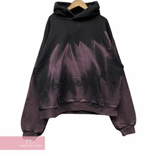 アレキサンダーワン(Alexander Wang)のAlexander Wang Tie Dye Hoodie アレキサンダーワン タイダイグラデーションフーディ プルオーバーパーカー タイダイ柄 オーバーサイズ ブラック サイズM【231105】【中古-C】【me04】(パーカー)