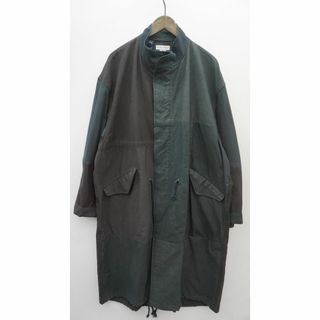 メゾンスペシャル(MAISON SPECIAL)のmaison specialメゾンスペシャルモッズ コート テント黒1012Ｎ▲(モッズコート)