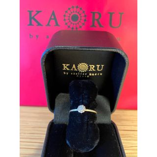 カオル(KAORU)のKAORU ミニフラワーダイヤモンドリング／K10 ピンクゴールド(リング(指輪))