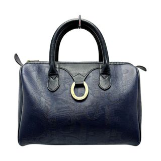 美品 Vintage クリスチャンディオール Christian Dior バッグ ボストンバッグ トロッター レディース キャンバス レザー 鞄 ボルドー