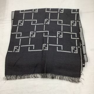 フェンディ(FENDI)の♪♪FENDI フェンディ マフラー ストール レディース メンズ グレー(マフラー/ストール)