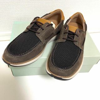 クラークス(Clarks)の【未使用】クラークス clarks ヌバック メッシュ UK6(スニーカー)