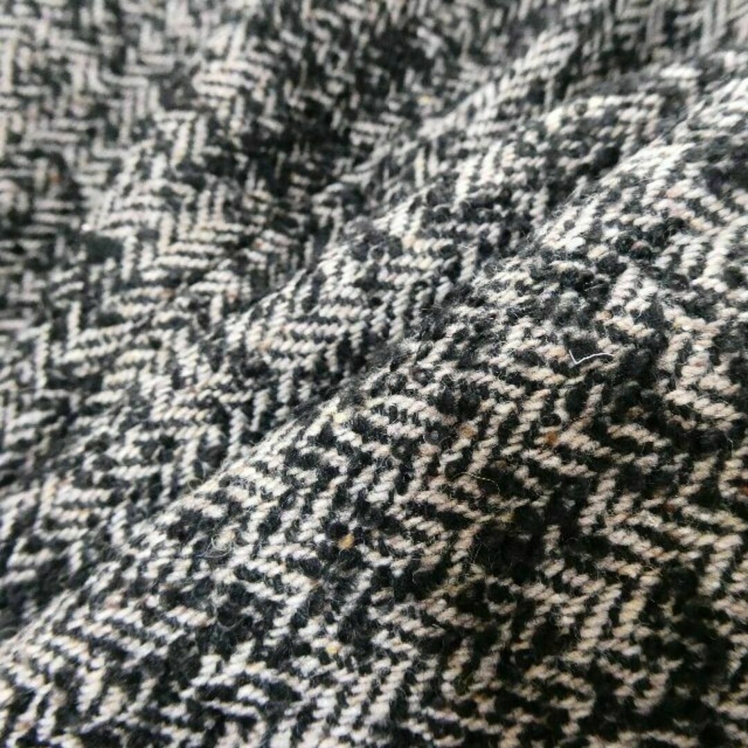 leilian - 美品 レリアン シルク混 ヘリンボーン レザー切り替え