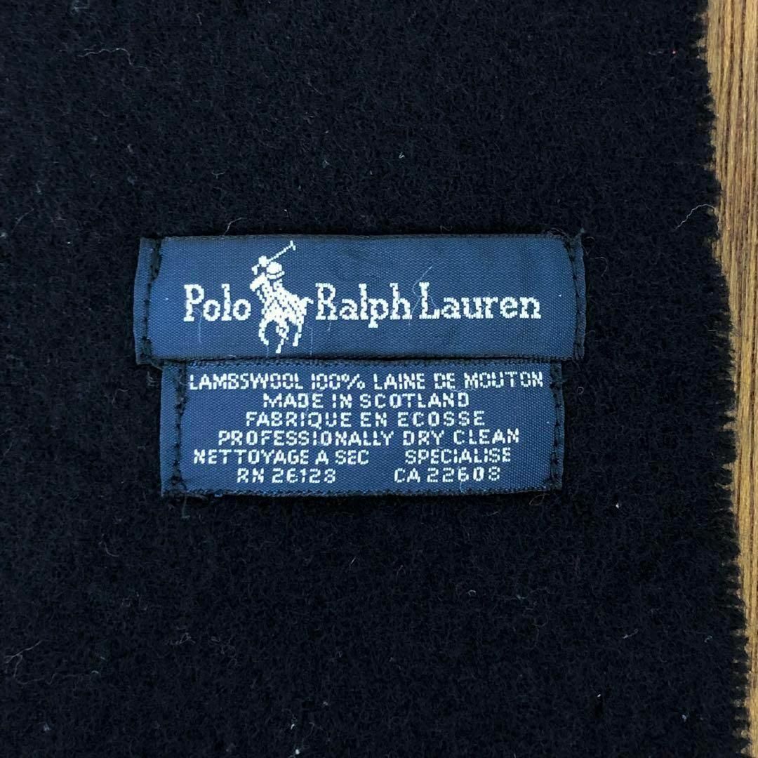 POLO RALPH LAUREN(ポロラルフローレン)の【送料無料】POLO RALPH LAUREN マフラー ウール100% メンズのファッション小物(マフラー)の商品写真