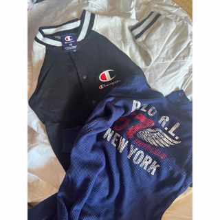 ポロラルフローレン(POLO RALPH LAUREN)のラルフローレン　チャンピオン　ロンパース　70(ロンパース)