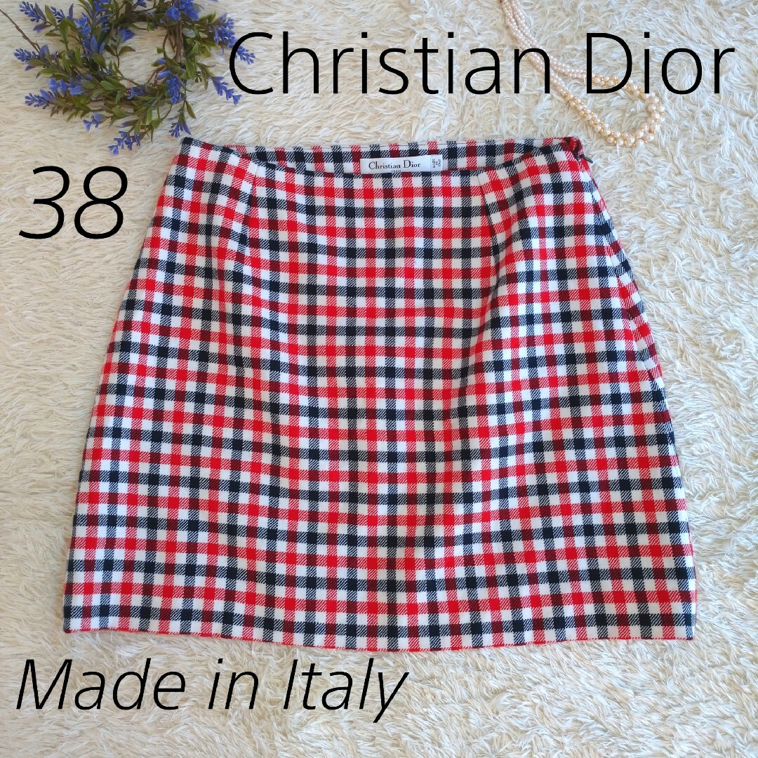 Christian Dior - クリーニング済☆イタリヤ製 Christian Dior