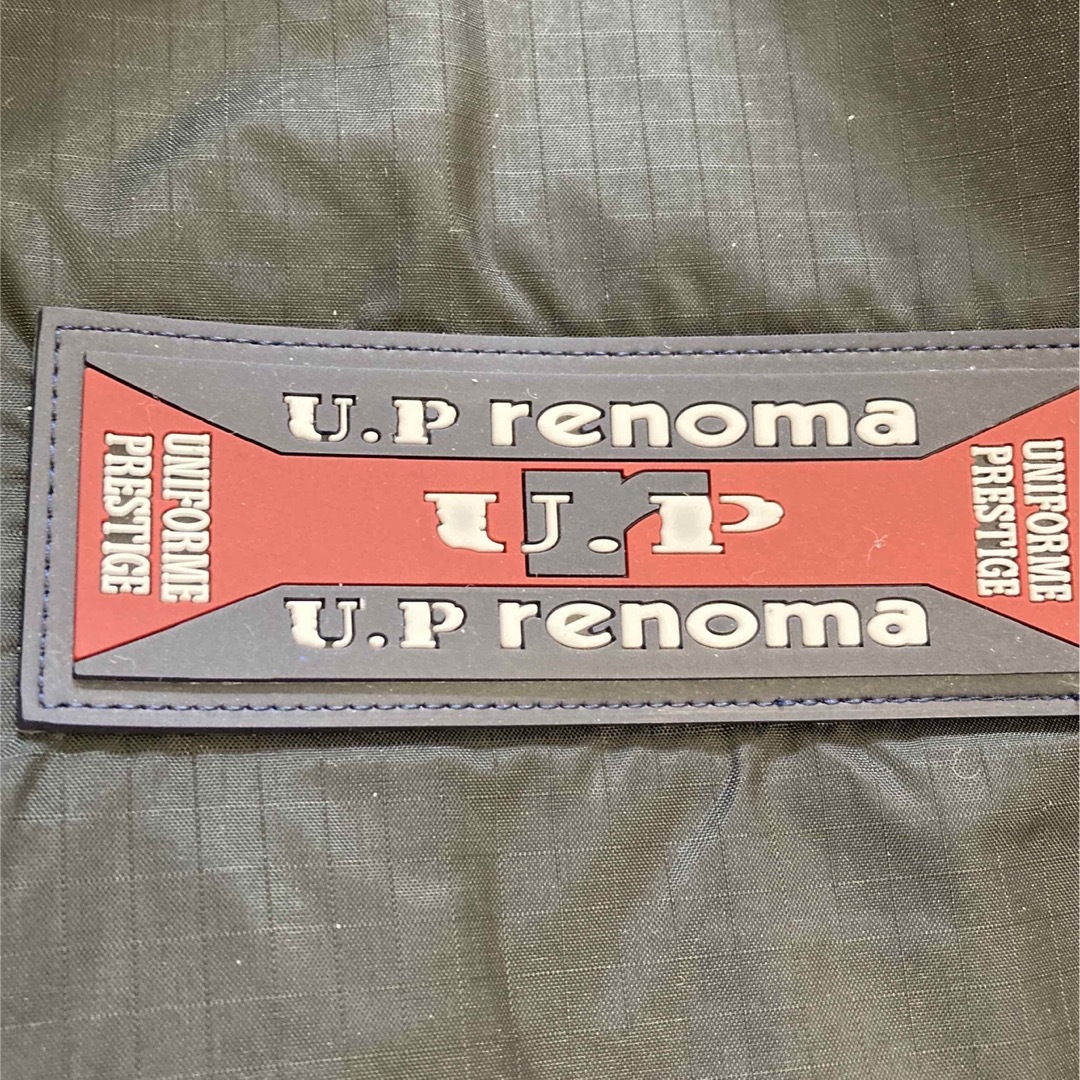 U.P renoma(ユーピーレノマ)の良品 UP. renoma  ジップアップ ジャンバー ブラック Lサイズ 防寒 メンズのジャケット/アウター(ブルゾン)の商品写真