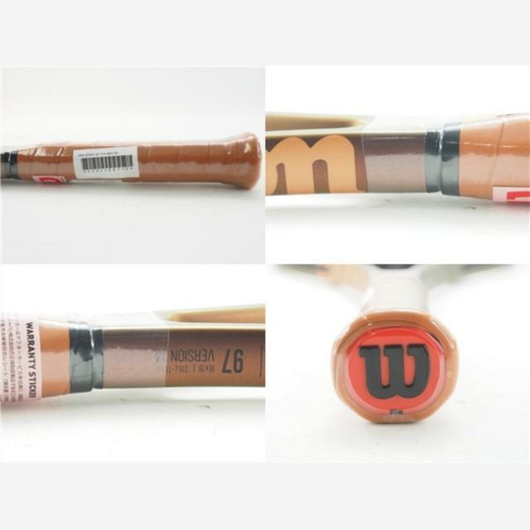 wilson(ウィルソン)の中古 テニスラケット ウィルソン プロ スタッフ 97 バージョン14 2023年モデル (G2)WILSON PRO STAFF 97 V14 2023 スポーツ/アウトドアのテニス(ラケット)の商品写真