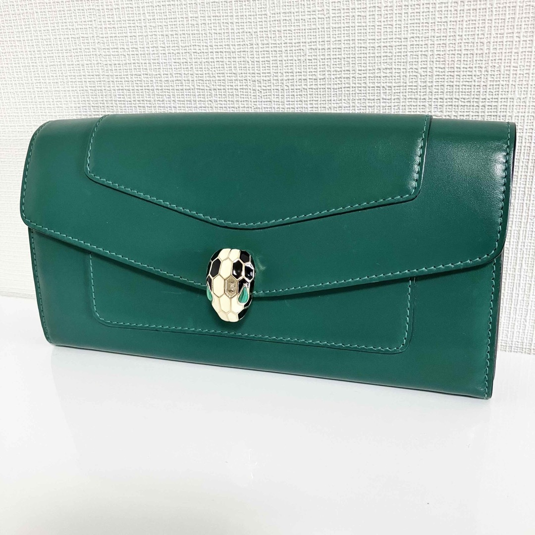 BVLGARI - BVLGARI ブルガリ セルペンティ スネーク 蛇 長財布 BVLGARI - BVLGARI ブルガリ セルペンティ スネーク 蛇 長財布