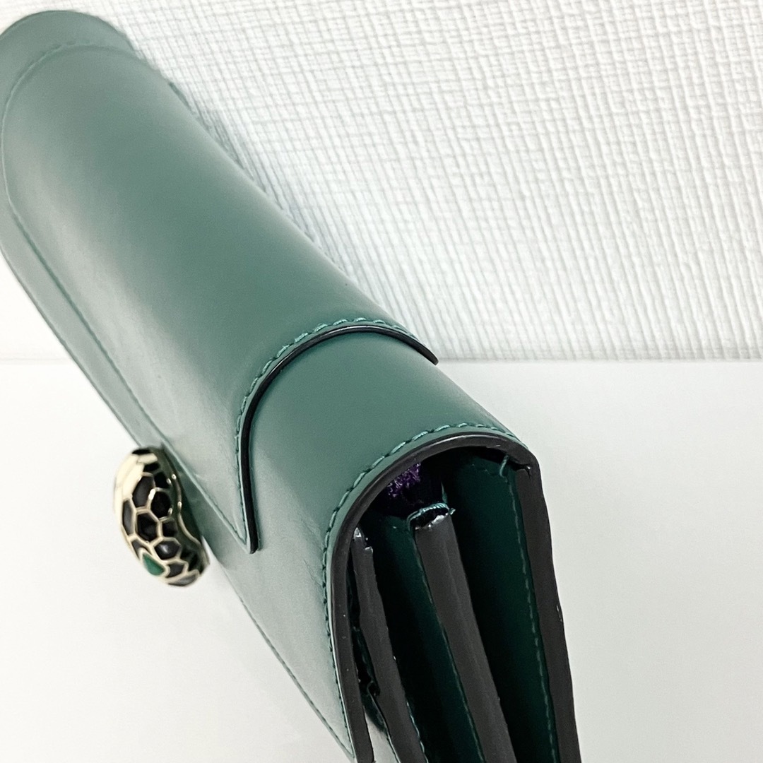 BVLGARI - BVLGARI ブルガリ セルペンティ スネーク 蛇 長財布 BVLGARI - BVLGARI ブルガリ セルペンティ スネーク 蛇 長財布