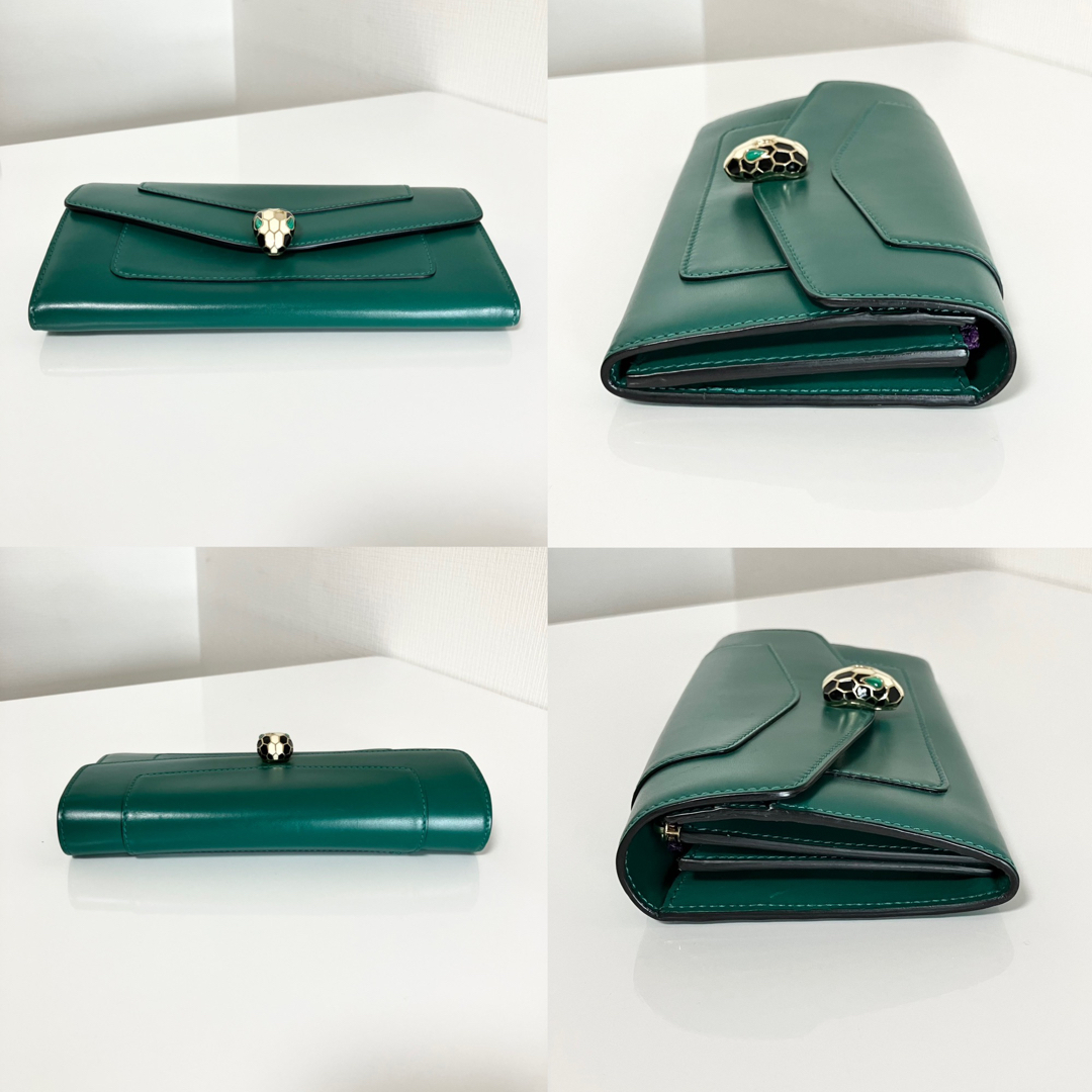 BVLGARI - BVLGARI ブルガリ セルペンティ スネーク 蛇 長財布 BVLGARI - BVLGARI ブルガリ セルペンティ スネーク 蛇 長財布