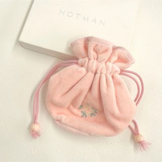 Hotman - 新品/HOTMAN ホットマン ポーチ 巾着 ピンク系