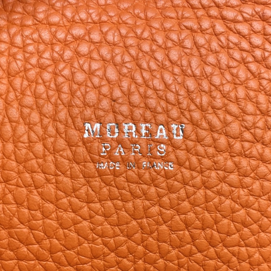 モローパリ Moreau Paris ブレガンソン 牛皮 トートバッグ グレー グレージュ オレンジ