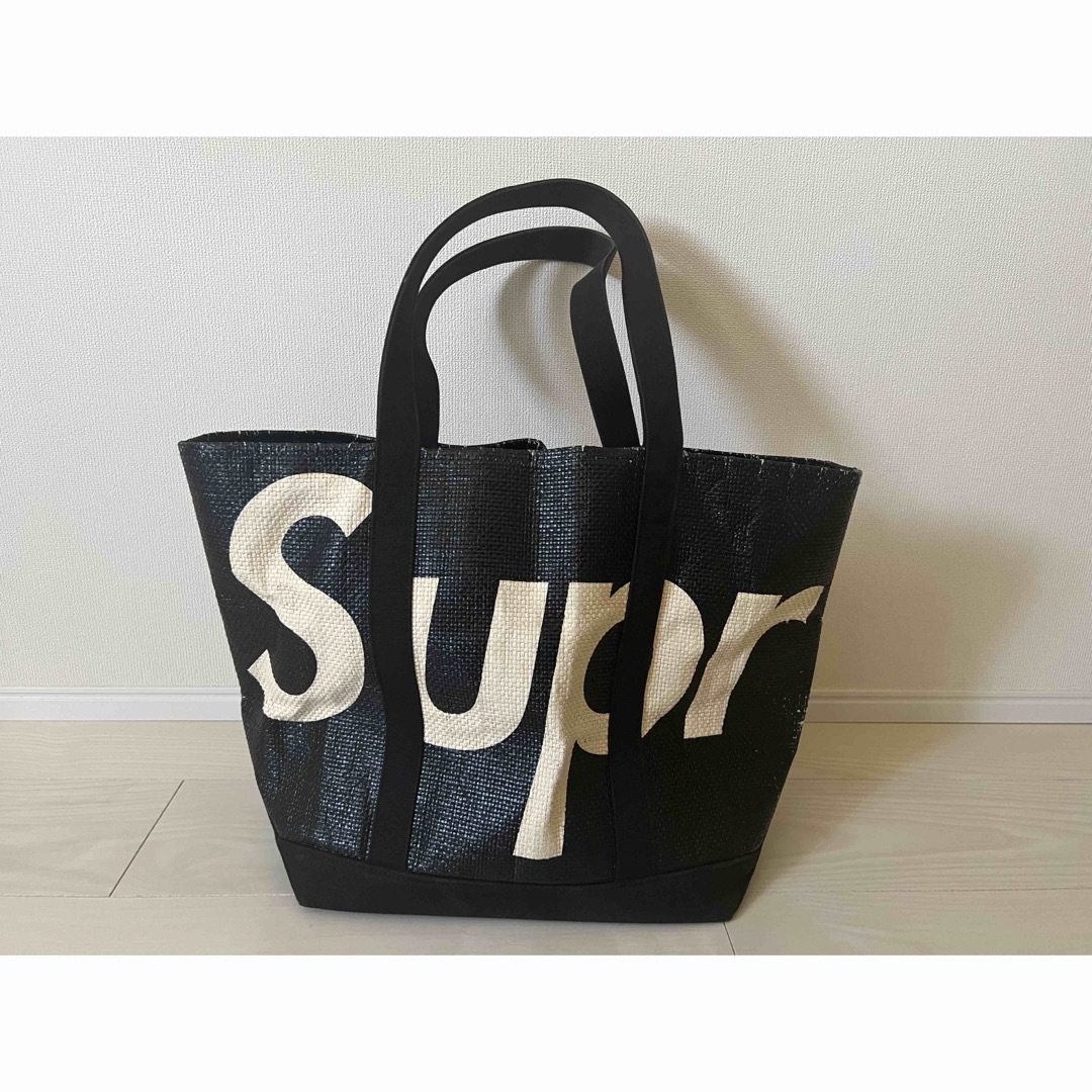 Supreme - Supreme Raffia Tote ラフィア トートバッグ 美品 bagの通販