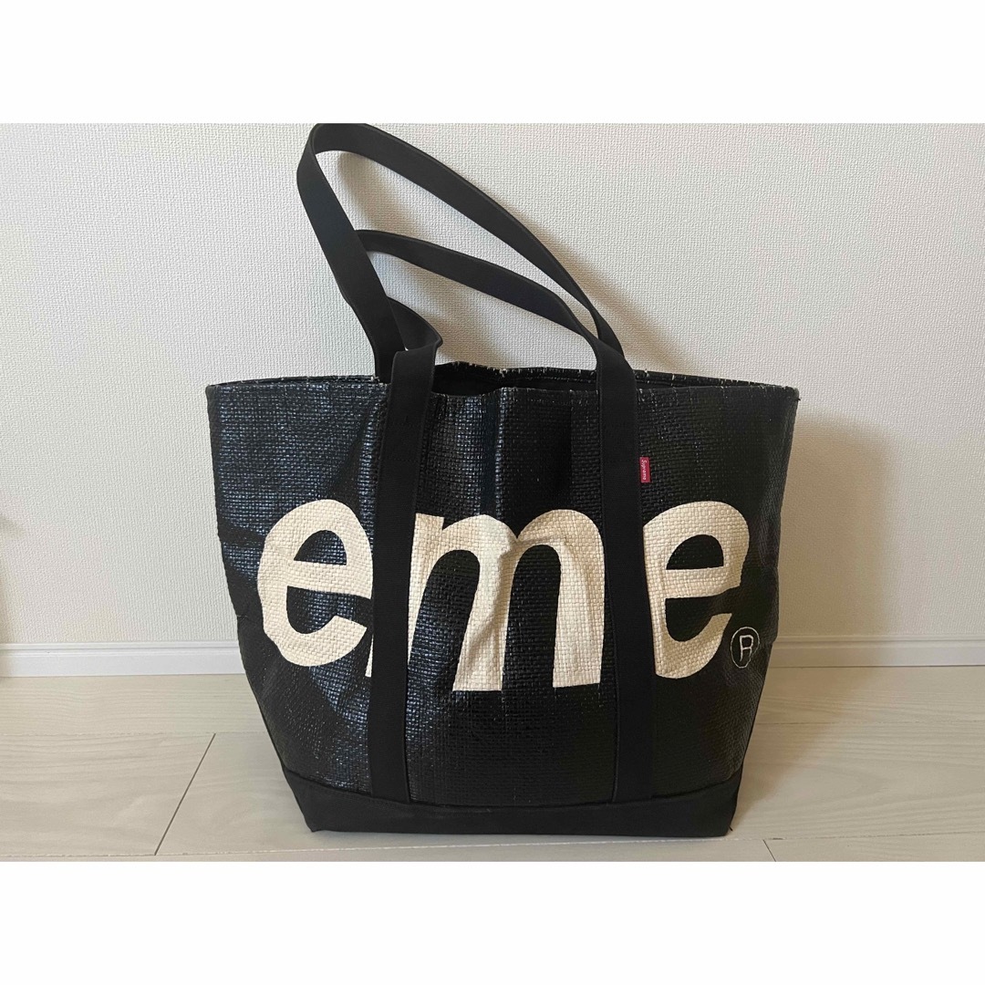 Supreme - Supreme Raffia Tote ラフィア トートバッグ 美品 bagの通販