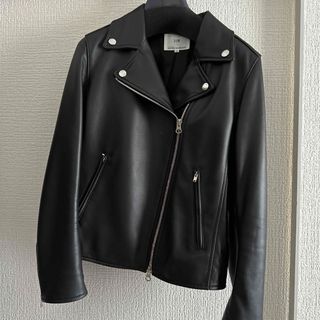 23区 高品質 羊革 牛革 ライダース ジャケット レディース