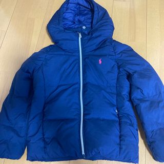 ポロラルフローレン(POLO RALPH LAUREN)のネイビー　ダウン(ジャケット/上着)