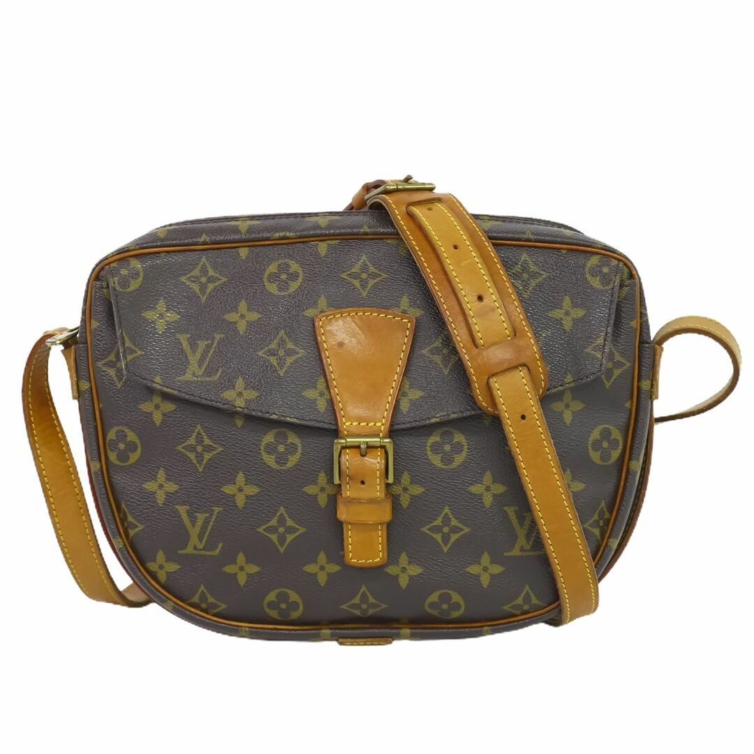 本物 ルイヴィトン LOUIS VUITTON LV ジュヌフィーユ モノグラム ショルダーバッグ ポシェット ブラウン M51226 Jeune Fille ビトン バッグ