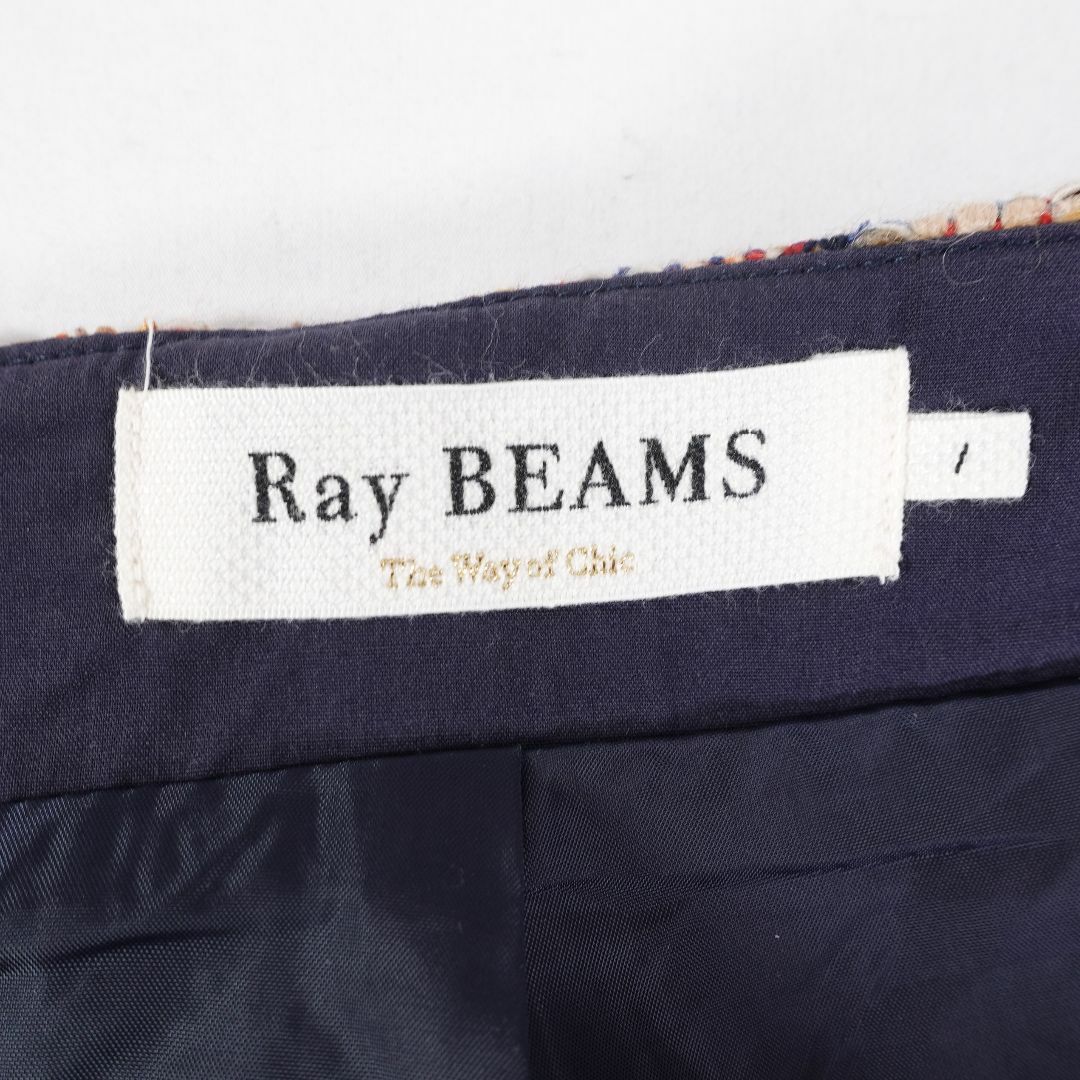 Ray BEAMS(レイビームス)のray beams ツイードミニスカート　1レイ ビームス レディースのスカート(ミニスカート)の商品写真