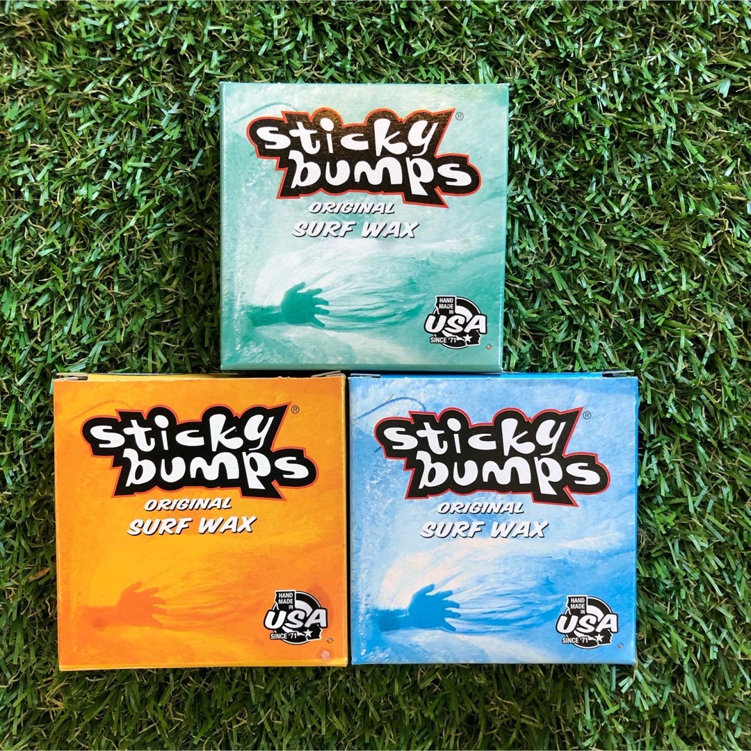 スティッキーバンプス Sticky Bumps3個セット スポーツ/アウトドアのスポーツ/アウトドア その他(サーフィン)の商品写真
