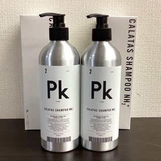 【2本セット】カラタス シャンプー NH2+ Pk(ピンク) 500ml(シャンプー)